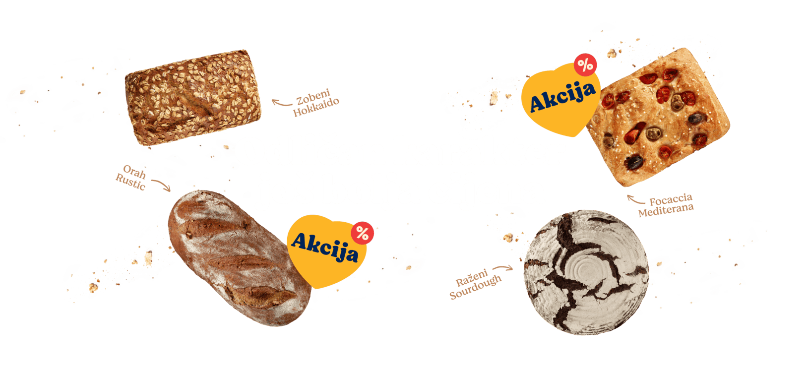 Mlinar Akcija - Kruh s karakterom